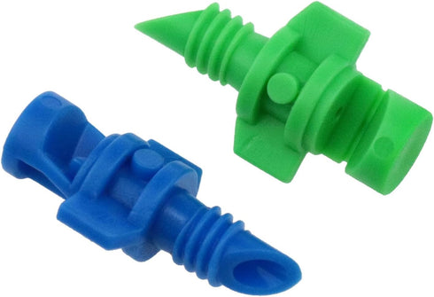 150pcs Water Jet Spray Nozzle Micro Sprinkler Heads drip Irrigation emitters drip Irrigation Parts 90/180/360 Degrees Each 50...